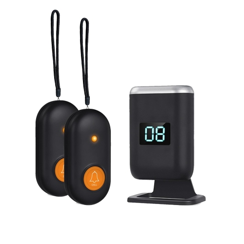 Elderly Life Alarm System, Portable Wireless Alarm, Patient Help Alarm, Effective Range 1000 Feet, No Monthly Fee