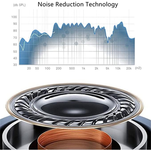 Écouteurs filaires à conduction osseuse, appels numériques HD, compatibles avec ordinateur, téléphone et tablette - Noir - Prise 3,5&nbsp;mm - Avec