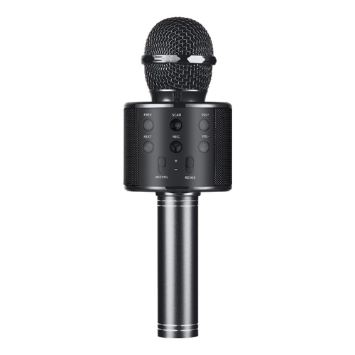 ws858 mobile k song treasure family ktv microphone à condensateur bluetooth sans fil pour enfants k chanson microphone haut-parleur intégré cadeau