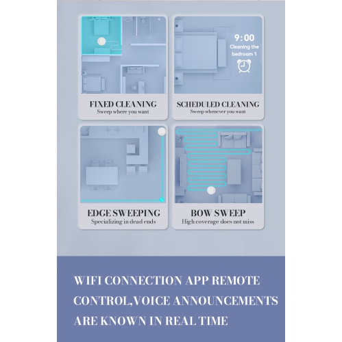 New smart sweeping robot automatic recharging sweeping, suction and mopping integrated voice control with water mopping function robot vacuum cleaner