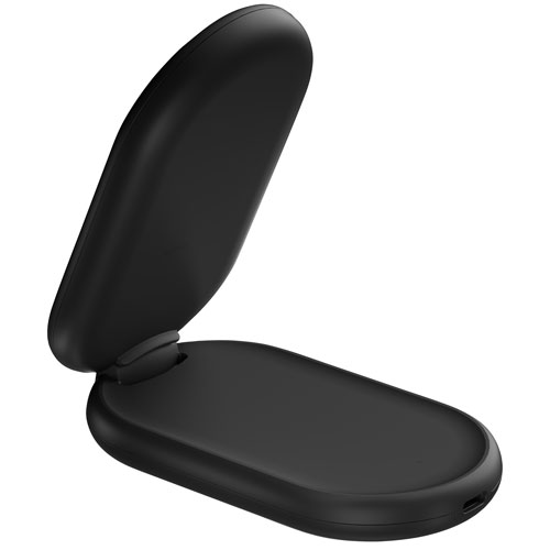 Belkin 15W Qi2 Wireless Charging Stand with MagSafe for iPhone & Apple AirPods - Black