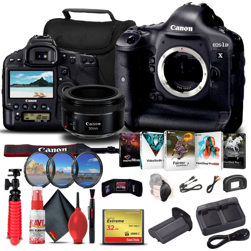 CANON  Eos-1D X Dslr Camera (Body Only) + Lens + More Bundle