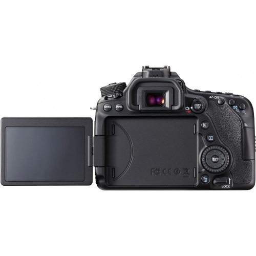 Appareil photo reflex numérique EOS 80D de Canon (1263C004) + carte 64 Go + étui Pro