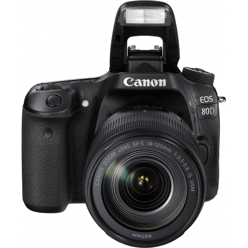 Appareil photo EOS 80D de Canon avec objectif 18-135 mm et objectif EF-S 55-250 mm - Ensemble de base
