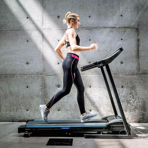 Xterra Fitness TR200 Folding Treadmill 2.25 HP | 16" X 50" Running Surface |5.5" LCD Display Blue Backlit - 16004402000