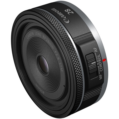 Canon RF 28mm f/2.8 STM Lens, Wide-Angle, - Bundle