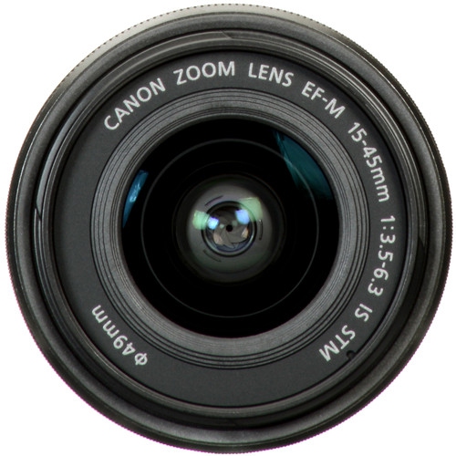 Canon EF-M 15-45mm f/3.5-6.3 IS STM Zoom Lens (0572C002) - Bundle