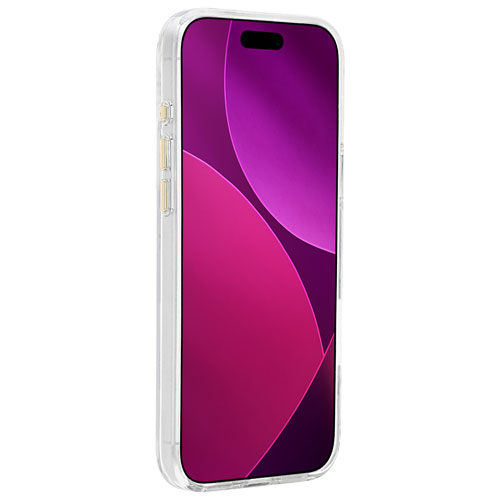 Étui rigide ajusté avec MagSafe de Case-Mate pour iPhone 17 Pro Max - Fleurs et pierres/Doré