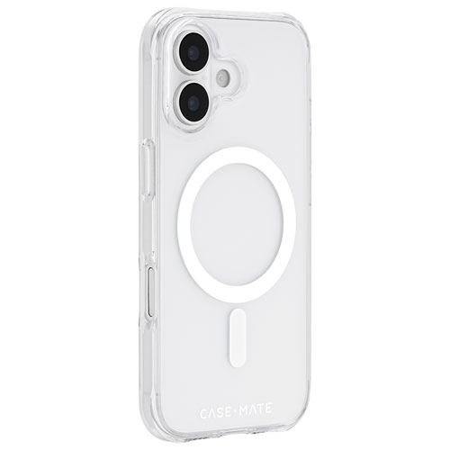 Case-Mate Fitted Hard Shell Case with MagSafe for iPhone 17 - Clear