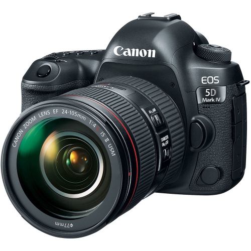 Appareil photo EOS 5D Mark IV de Canon avec objectif 24 105&nbsp;mm f/4&nbsp;L II 1483C010 - Ensemble de base