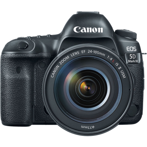 Appareil photo EOS 5D Mark IV de Canon avec objectif 24 105&nbsp;mm f/4&nbsp;L II 1483C010 - Ensemble de base