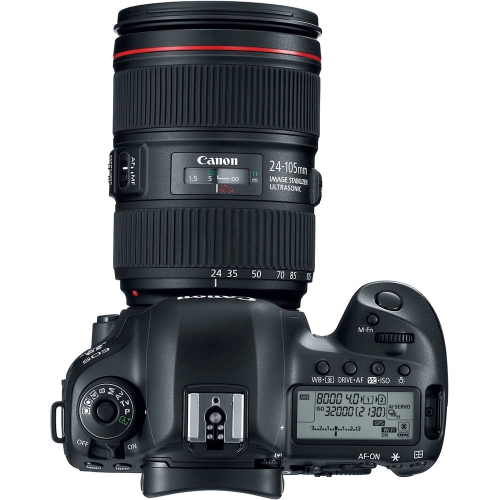Appareil photo EOS 5D Mark IV de Canon avec objectif 24 105&nbsp;mm f/4&nbsp;L II 1483C010 - Ensemble de base