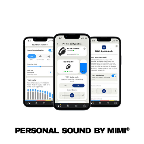 Skullcandy Hesh 540 ANC Over-Ear Noise Cancelling Bluetooth Headphones - True Black