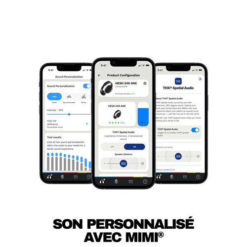 Skullcandy Hesh 540 ANC Over-Ear Noise Cancelling Bluetooth Headphones - True Black