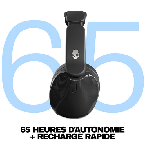 Skullcandy Hesh 540 ANC Over-Ear Noise Cancelling Bluetooth Headphones - True Black