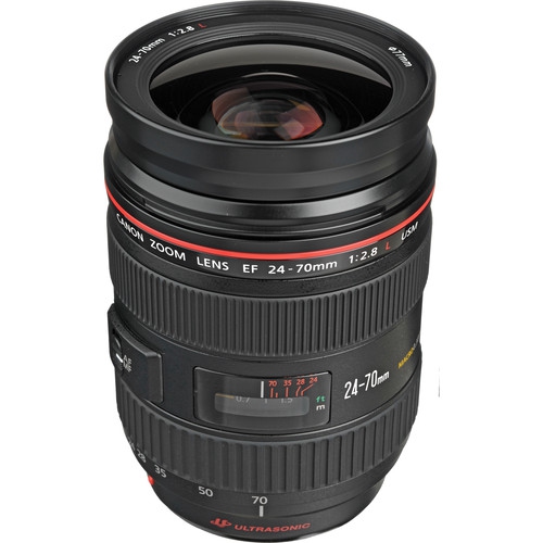 Objectif zoom standard EF 24-70&nbsp;mm f/2,8&nbsp;L USM de Canon pour appareils photo reflex numériques de Canon