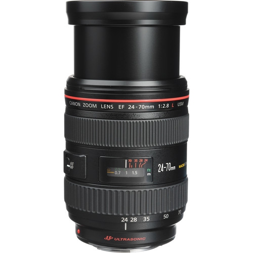 Objectif zoom standard EF 24-70&nbsp;mm f/2,8&nbsp;L USM de Canon pour appareils photo reflex numériques de Canon
