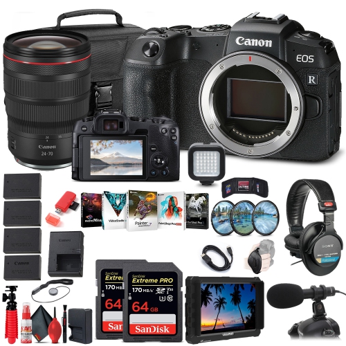 Canon EOS RP Mirrorless Digital Camera + Canon RF 24-70mm Advanced Bundle