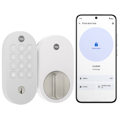 Yale/Google Smart Lock blanc