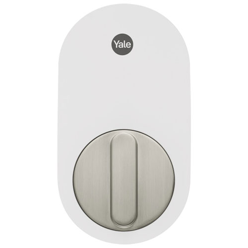 Yale Google Smart Lock with Keypad & Matter Capability - Snow White