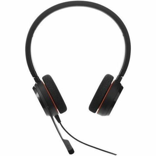 Casque d'écoute stéréo avec fil USB Evolve 20 de Jabra avec microphone intégré