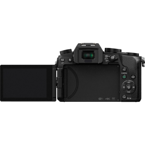 Appareil photo numérique sans miroir micro quatre tiers Lumix DMC-G7 de Panasonic avec objectif 14-42 mm - 64 Go - Portefeuille carte