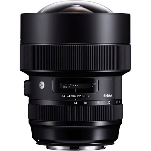 Sigma 14-24mm f/2.8 DG HSM Art Lens for Canon EF Bundle