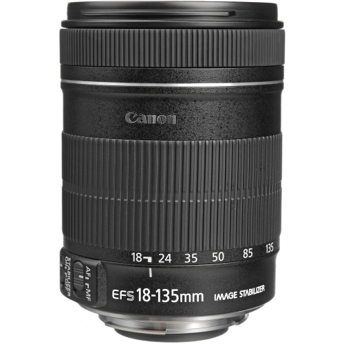 Canon EF-S 18-135mm f/3.5-5.6 IS Lens with 64GB Extreme Pro Card + More