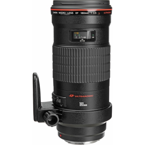 Canon EF 180mm f/3.5L Macro USM Lens with 64GB Extreme Pro Card + More