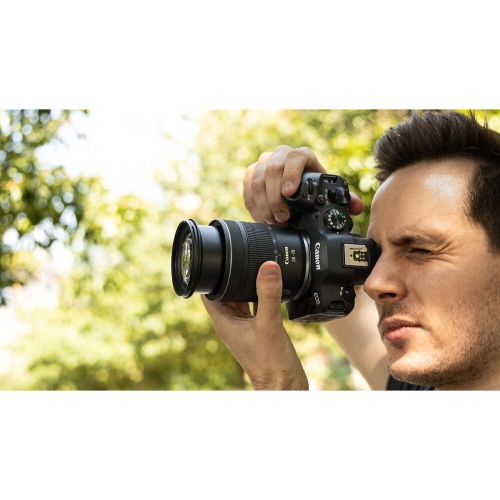 Objectif RF 28-70 mm f/2,8 IS STM de Canon + sac à dos à bandoulière + carte mémoire 64 Go + plus