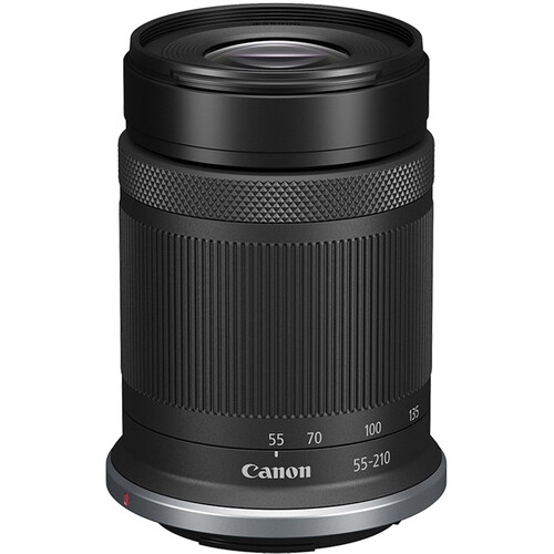 Canon RF-S 55-210mm f/5-7.1 IS STM Lens for Landscape, Portrait - Bundle