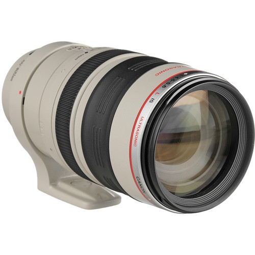 Objectif EF 100-400 mm f/4,5-5,6 L IS USM de Canon + carte mémoire 64 Go - Ensemble