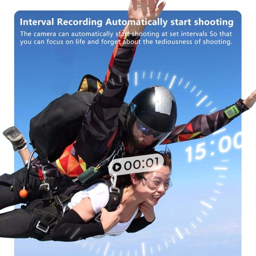 1080P Mini Rotate Body Camera, Wearable Action Body Cam, Thumb Size Hands Free Recording Body Worn Camera for Work, Travel, Sport,Pet Walking