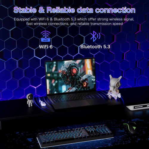 Auusda T160R 16" Laptop | AMD Ryzen 5 7430U | 16GB RAM 1TB SSD | 1920×1200 IPS | Dual-Band Wi-Fi 6 | Privacy Camera | USB-C & HDMI | For Work, Study