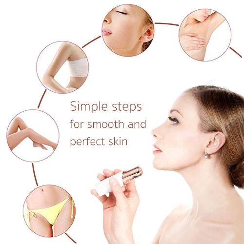 6-Pack Facial Epilator Replacement Heads, Epilator Replacement Blades for Gen2