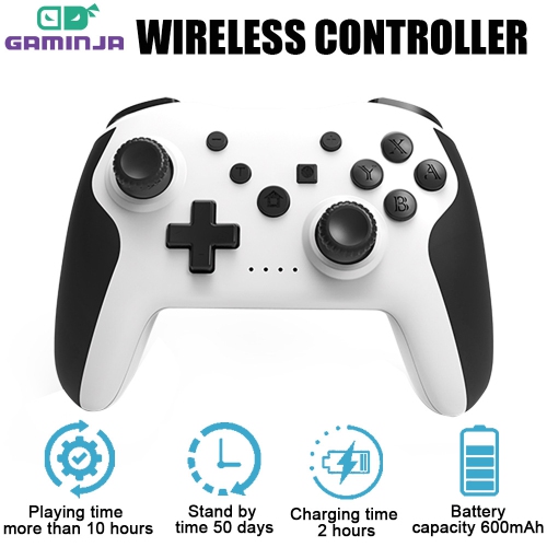 Switch Bluetooth Wireless Controller Six-axis Gyroscope Body Sensing Wake-up Vibration Switch2 Game Controller Compatible with PC/PS3/Android/IOS -