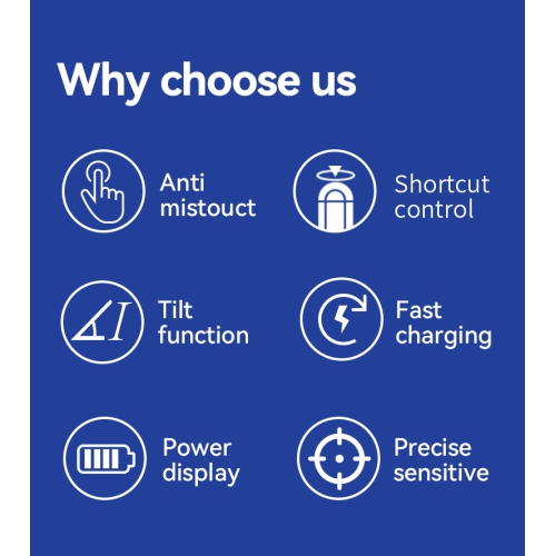 Convient pour ipad2018-2025 stylet magnétique anti-erreur stylet iPad écran numérique stylet spécial capacitif pour iPad - blanc