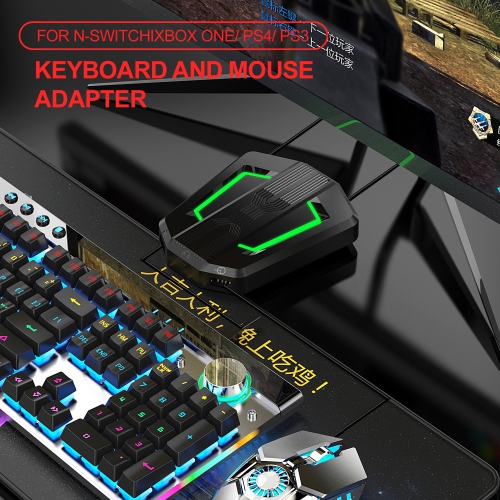 P6 keyboard and mouse set converter supports a variety of game consoles and game controllers on the market - P6 keyboard and mouse converter