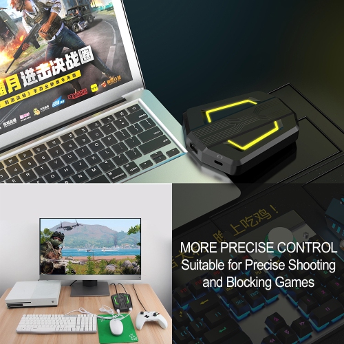 P6 keyboard and mouse set converter supports a variety of game consoles and game controllers on the market - P6 keyboard and mouse converter