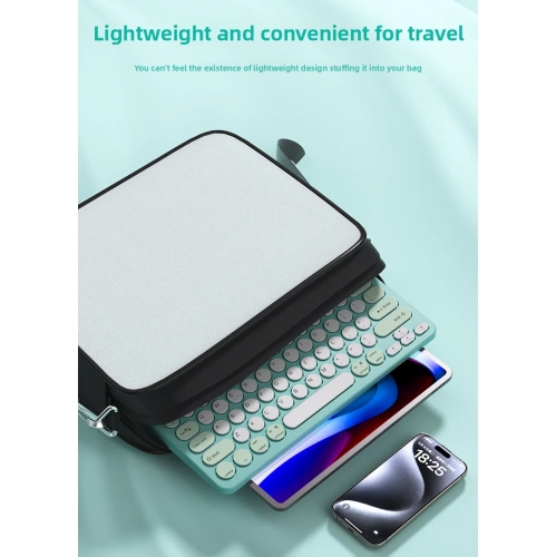 Wireless rechargeable three-mode wireless keyboard and mouse set tablet mobile phone notebook Android set-626 set