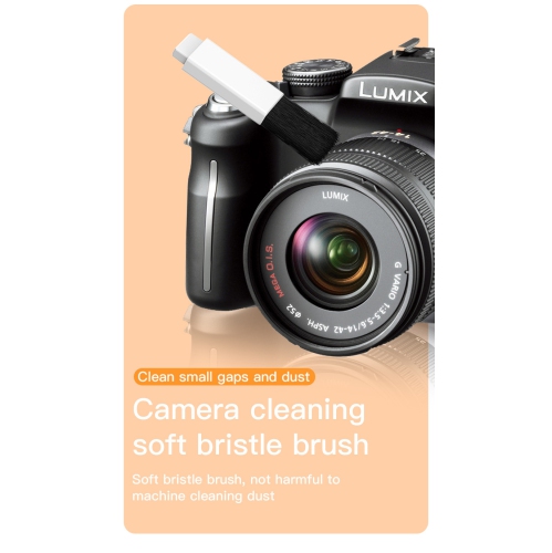 Q20 Digital Camera Earphones Mobile Phone Laptop Keyboard Cleaning Tool Set 20 in 1 Cleaning Pen - White