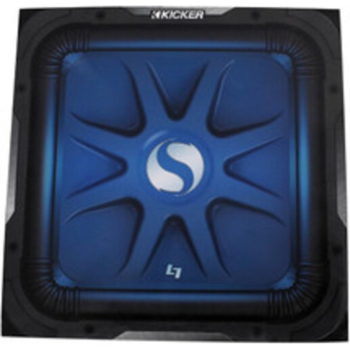 Kicker 11L710GLW 10" White Grille w/LED for SoloBaric Subwoofer+Rockmat