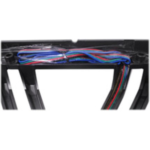 Kicker 11L710GLC 10" Square Subwoofer LED Grille - Charcoal