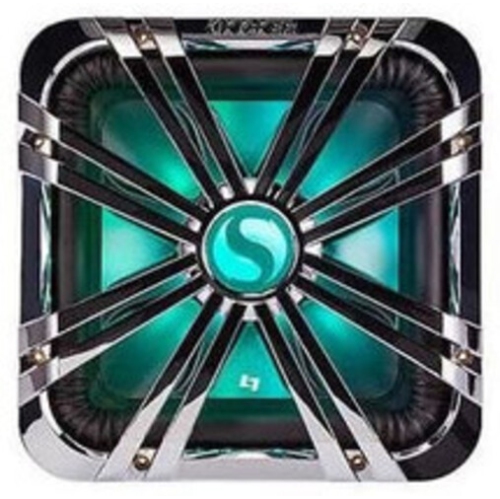 Kicker L712GLC 12" Square Subwoofer LED Grill