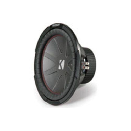 KICKER  43Cwr124 Compr Series 12" Subwoofer 4-Ohm great speaker