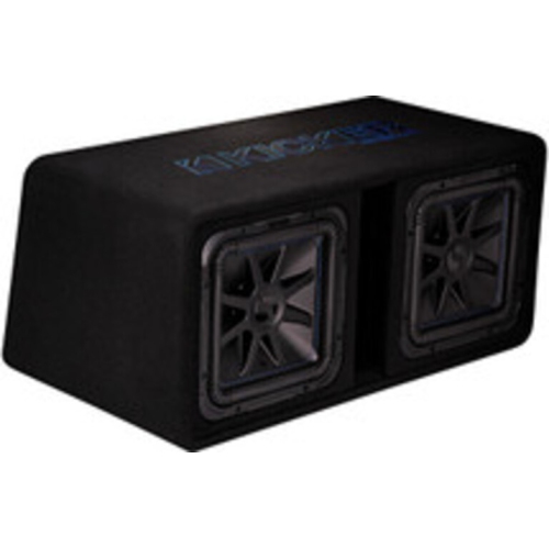 Kicker 44DL7S122 Dual 12" 1500W RMS Solo-Baric L7S Enclosure - 2 Ohm