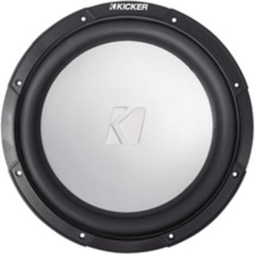 Haut-parleur d'extrêmes graves nautique de 10&nbsp;po 45&nbsp;km de Kicker pour enceinte 250&nbsp;W RMS - 2&nbsp;Ohm
