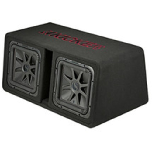 Kicker 45DL7R122 1200W Dual 12" Solo-Baric L7R Enclosure - 2 Ohm