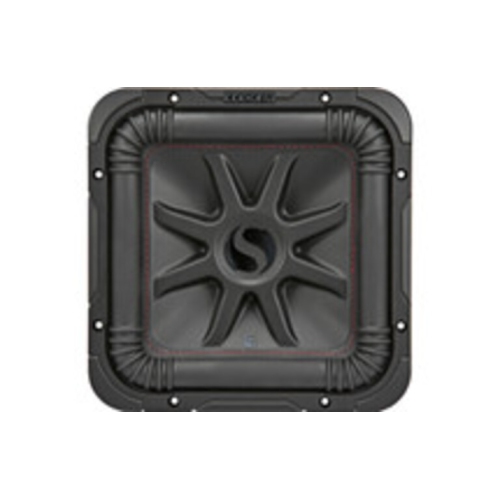 Haut-parleur d'extrêmes graves 45L7R102 Solo-Baric série L7R de 10 po de Kicker avec deux antennes vocales de 2 ohms