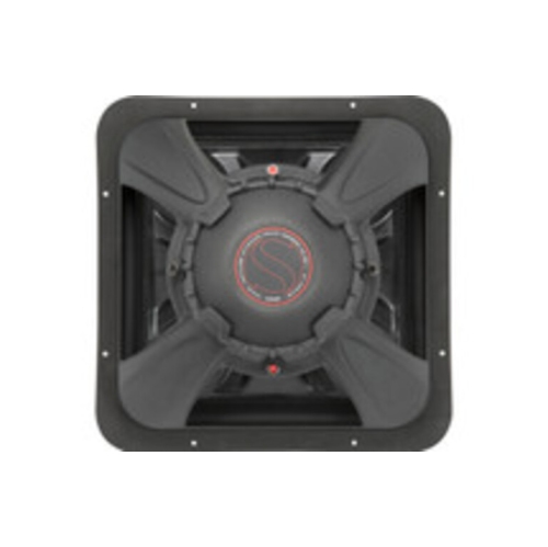 Haut-parleur d'extrêmes graves 45L7R154 Solo-BARIC série L7R de 15&nbsp;po de Kicker avec deux antennes vocales de 4 ohms